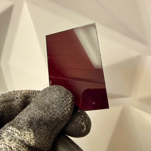 ACRILICO ROJO OSCURO TRANSPARENTE