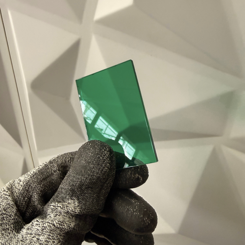 ACRILICO VERDE OSCURO TRANSPARENTE