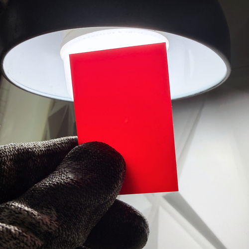 ACRILICO ROJO OPACO