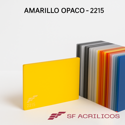 ACRILICO AMARILLO OPACO