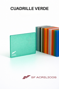 ACRILICO CUADRILLE VERDE