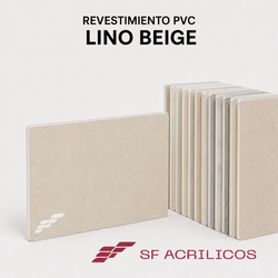 REVESTIMIENTO PVC LINO BEIGE