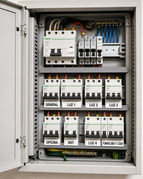 NUMERO IDENTIFICADO DE TABLERO ELECTRICO