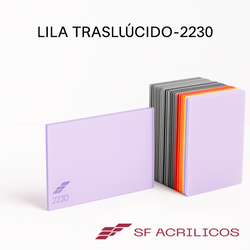 ACRILICO LILA TRASLUCIDO