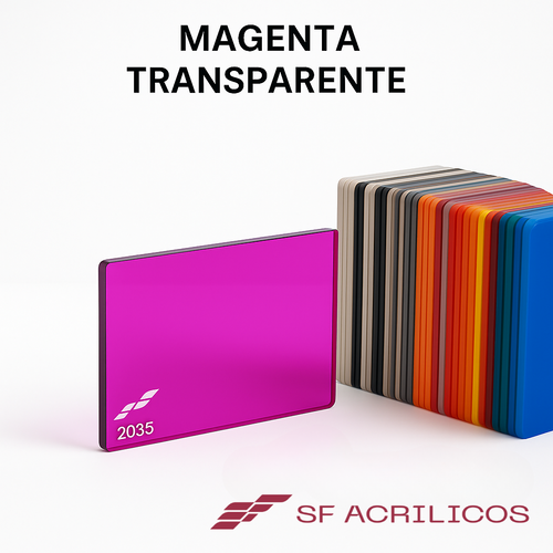 ACRILICO MAGENTA OSCURO