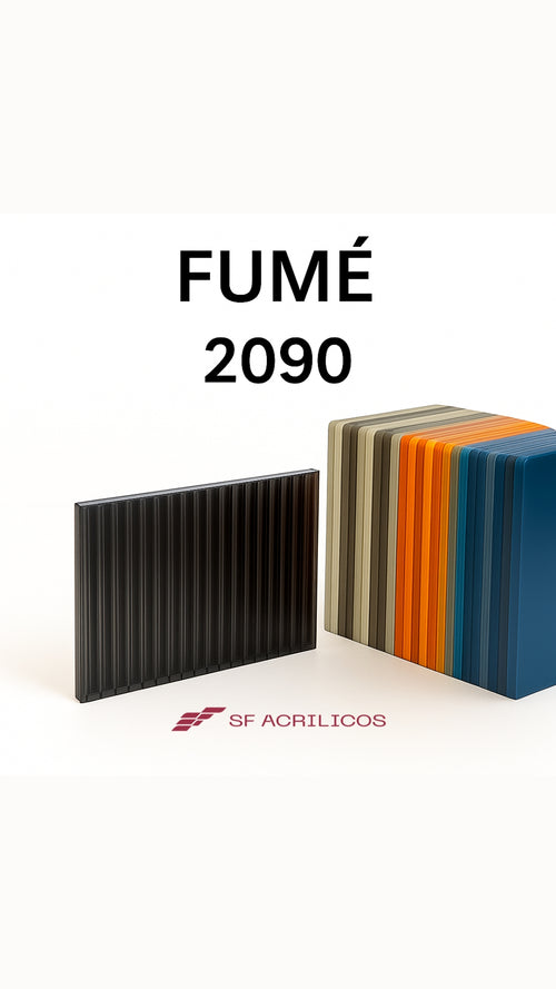 ALVEOLAR NEGRO TRANSPARENTE POLARIZADO