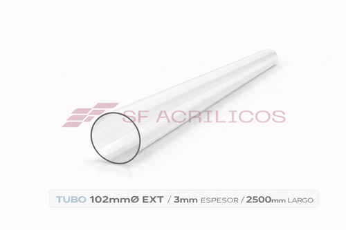 TUBO TRANSPARENTE