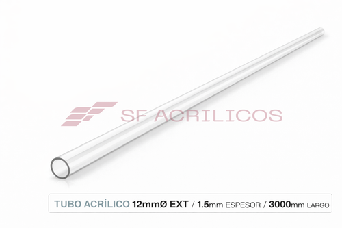 TUBO TRANSPARENTE