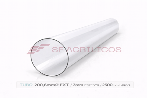 TUBO TRANSPARENTE