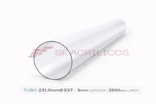 TUBO TRANSPARENTE