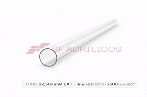 TUBO TRANSPARENTE