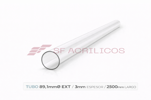 TUBO TRANSPARENTE